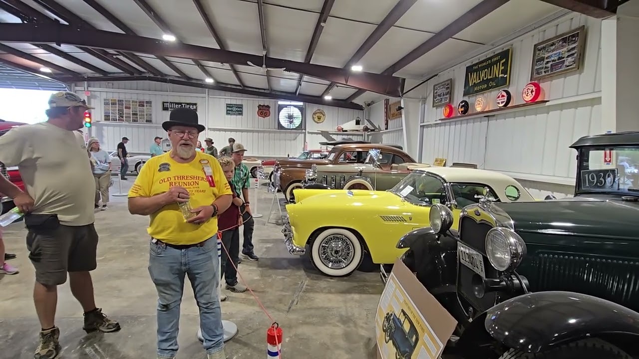 A small glimpse in the car building , Midwest Old Threshers 2025