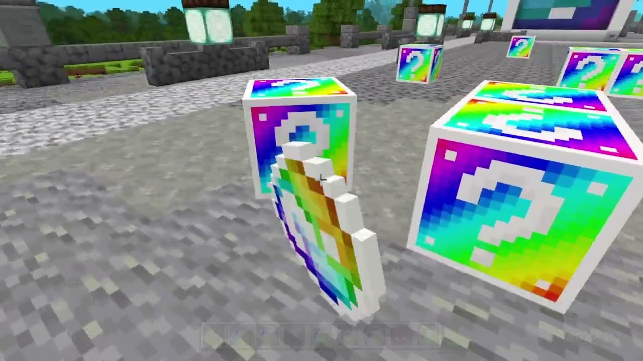 WHAT ARE THESE BLOCKS? MINECRAFT LUCKY BLOCK 