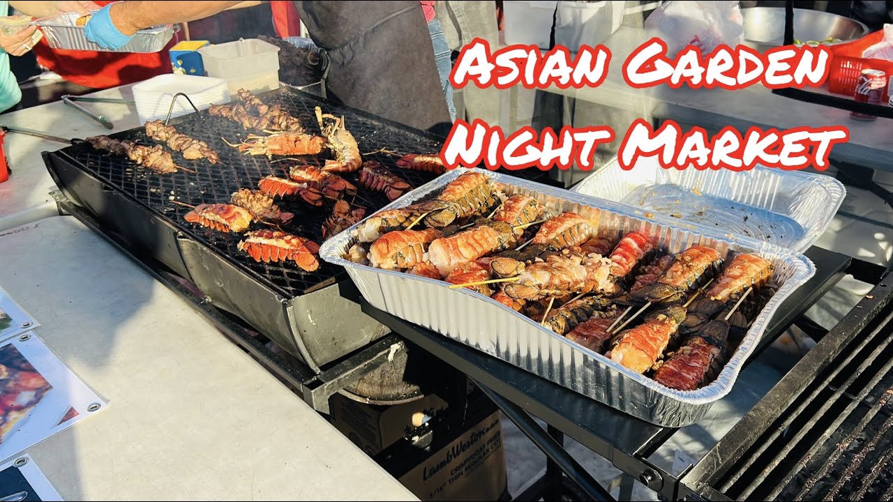 ASIAN GARDEN NIGHT MARKET 2022 @ Asian Garden Mall Westminster California Orange County