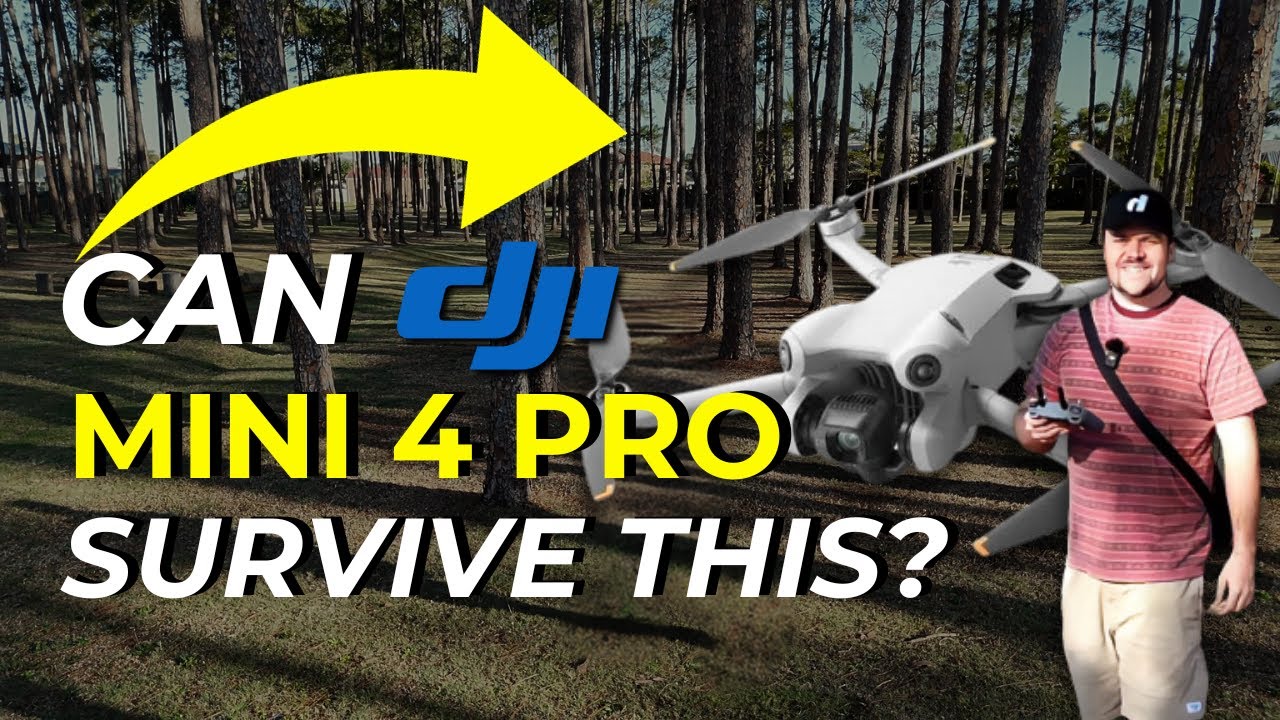Тест на преодоление препятствий с помощью DJI Mini 4 Pro