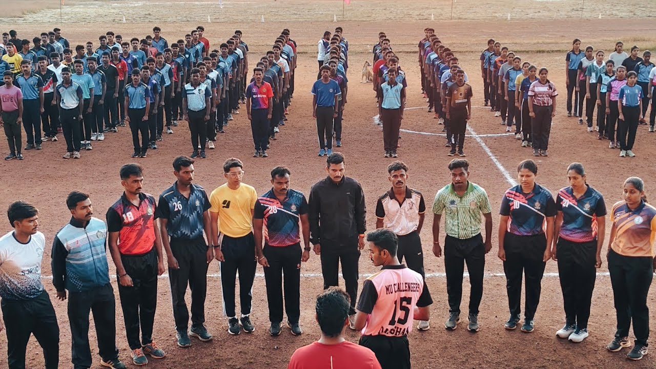 Mangalore University Department of Physical Education Intramural CROSS COUNTRY competition 2025-26
