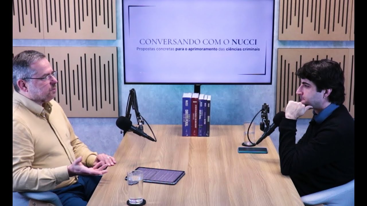 Videocast Conversando com o Nucci 06 | Penal, processo penal e tecnologia
