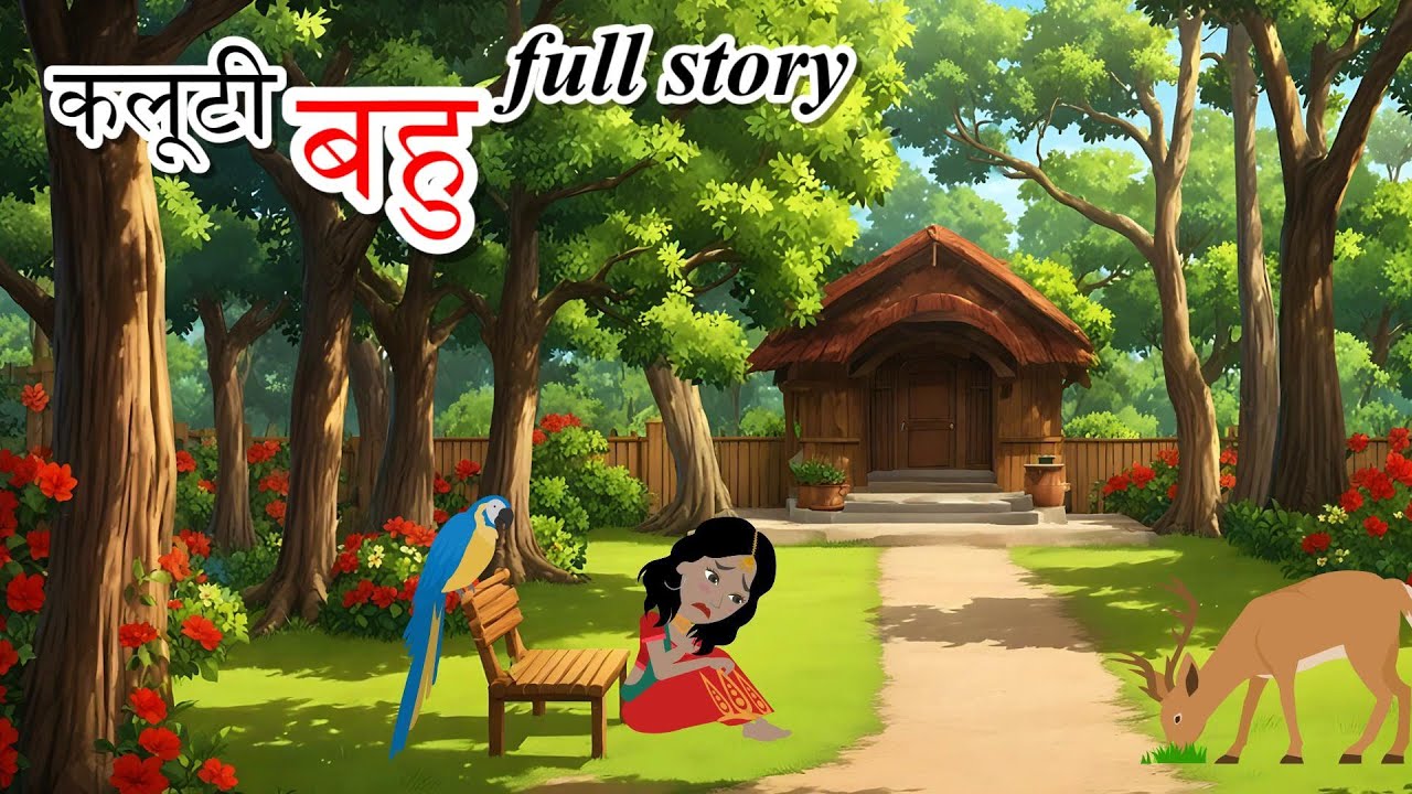 कलूटी बहू | Kaluti Bahu | Full Story | Saas Bahu | Bedtime Stories | Hindi Kahani | Animation Story