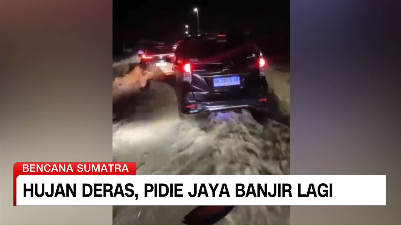 Hujan Deras, Pidie Jaya Banjir Lagi dan Kondisi Listriknya yang Masih Hidup Mati