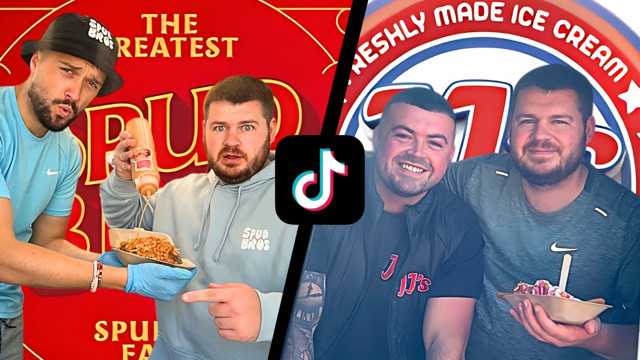 Trying VIRAL TIKTOK Food Spots!