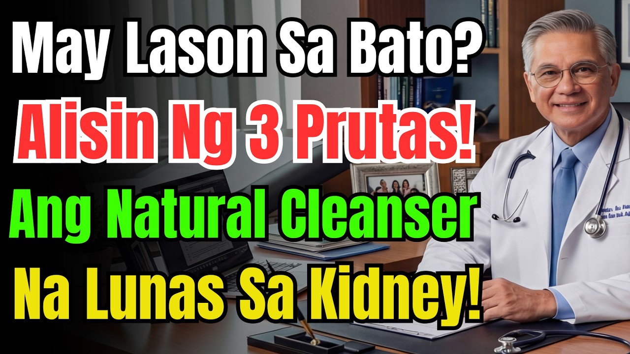 Lilinisin Ng 3 Prutas Na Ito Ang Iyong Bato! Tanggal Ang Lumang Lason At Pinsala Sa Kidney.
