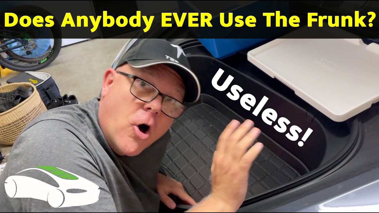 Does a COOLER fit in a Tesla Model 3 Frunk?