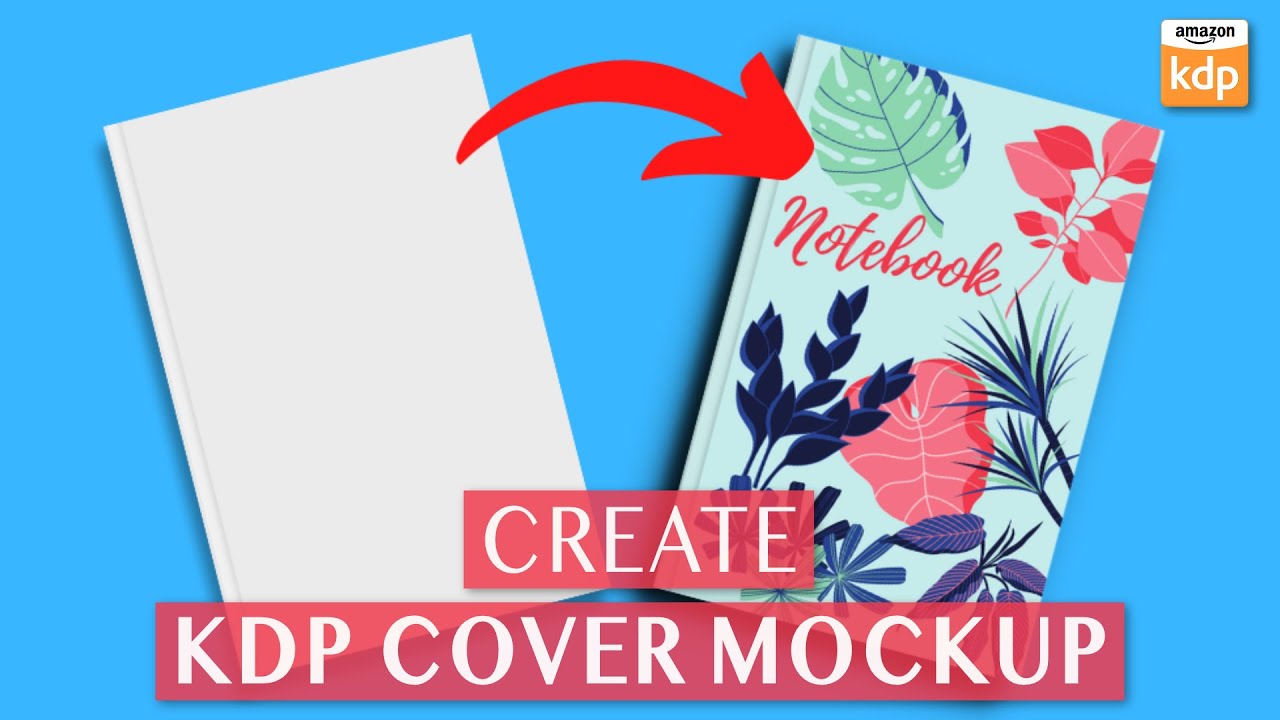 Создайте БЕСПЛАТНЫЙ макет обложки книги KDP для контента Amazon A+ — Canva