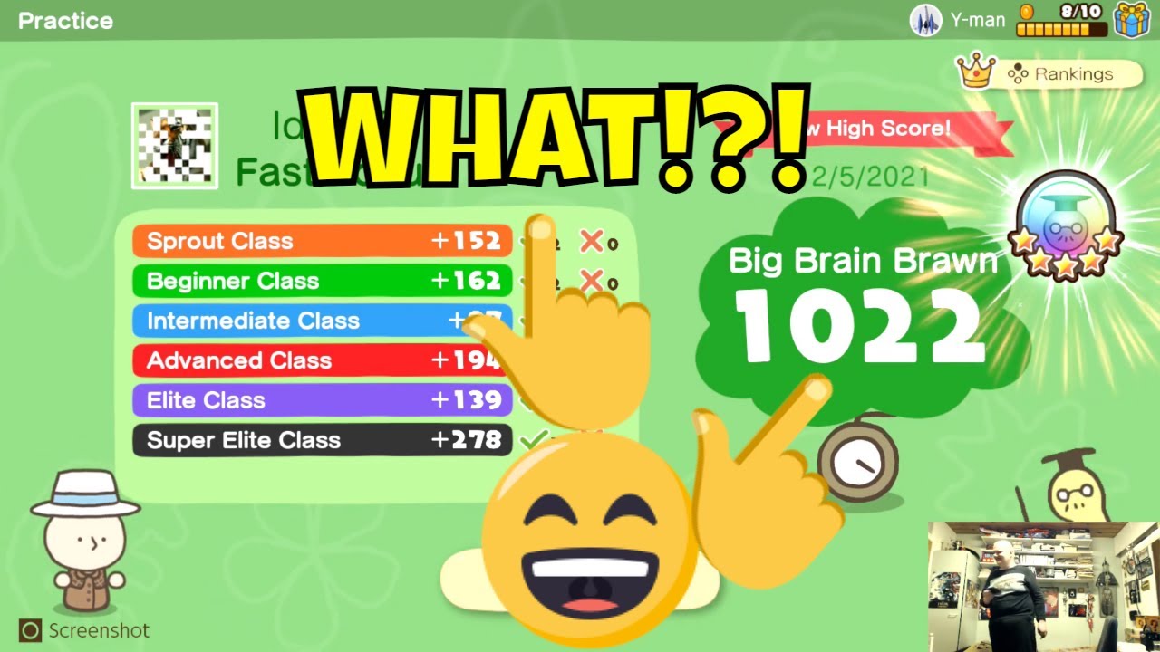 Big Brain Academy: Brain Vs. Brain - Platinum Medal 1022 Fast Focus