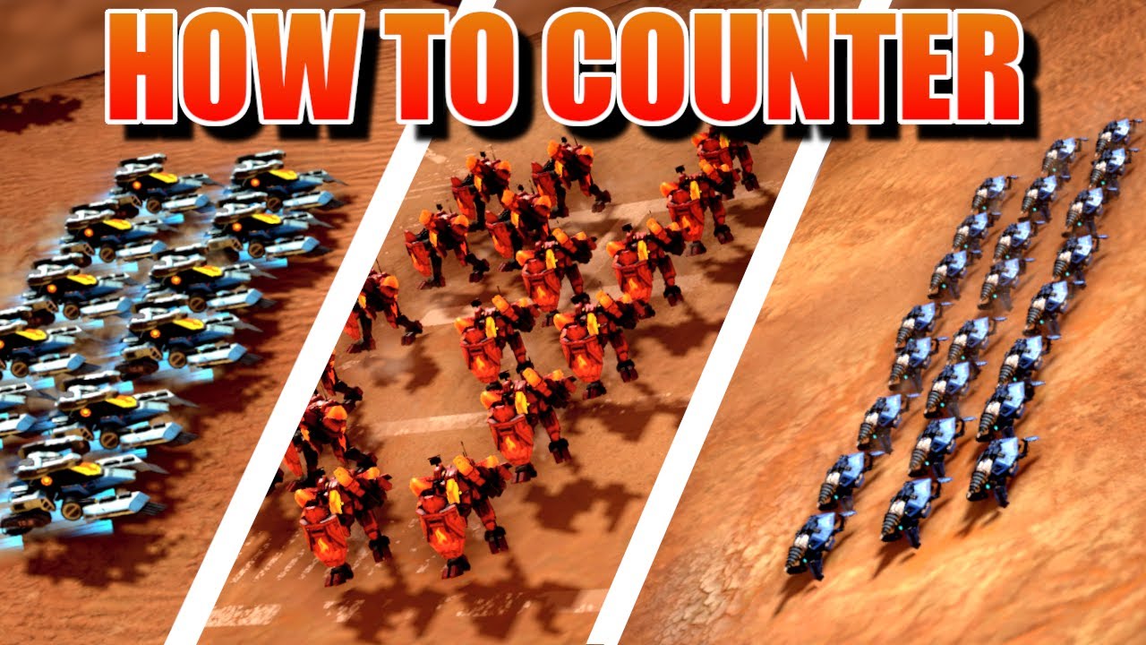 How to COUNTER small units? | Unit Counter Guide Part #1 | Mechabellum