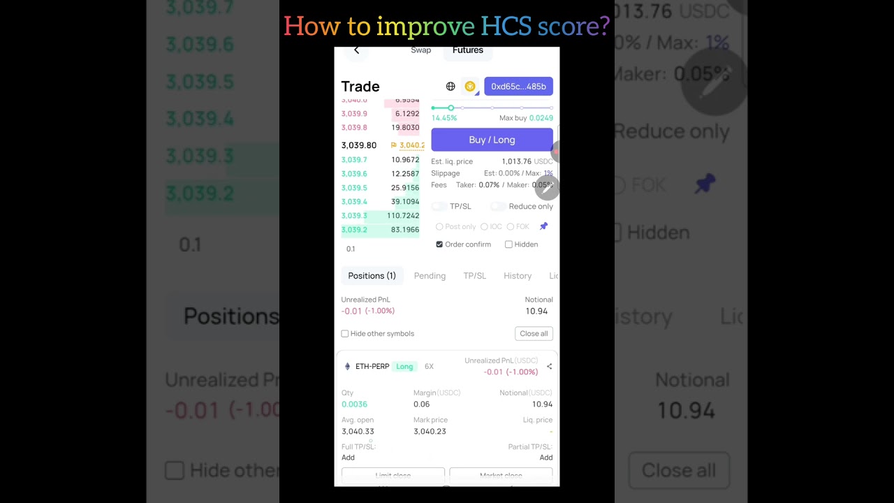 Как улучшить оценку HCS в майнинговом приложении Interlink?