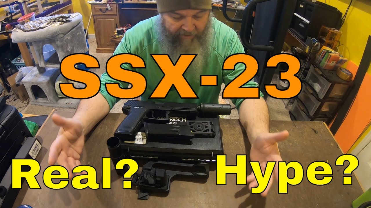 Novritsch SSX23 Airsoft Sniper Unboxing And Review Part 1 - Bench Test