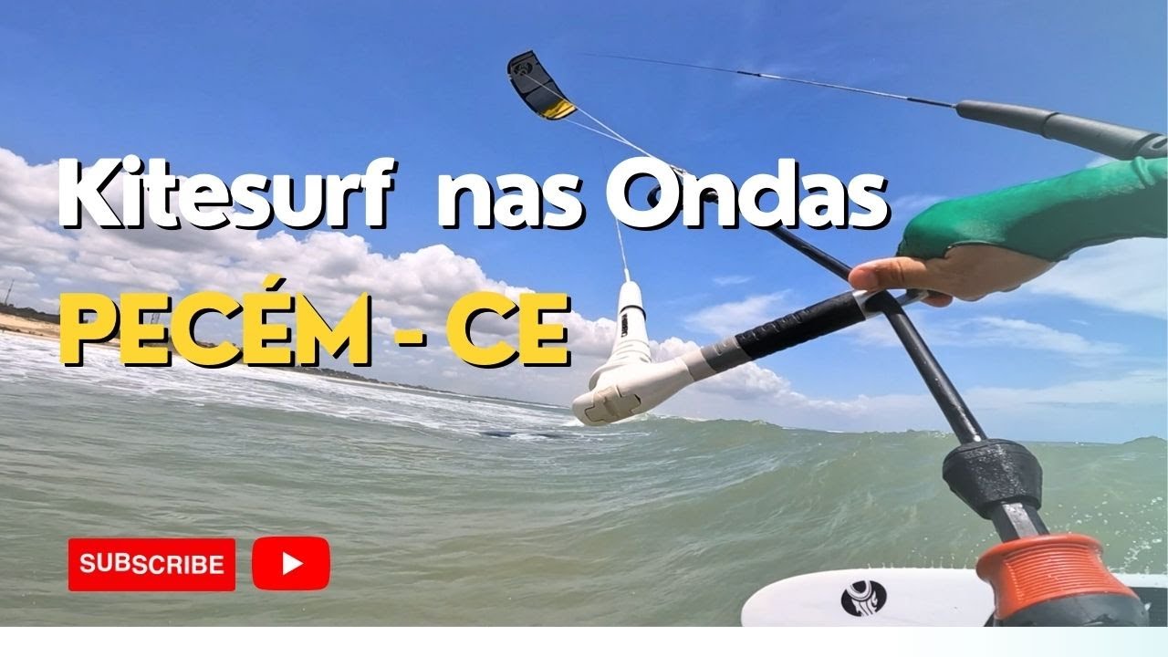 Kitesurf nas Ondas do Pecém Ceará KSAVLOG #11