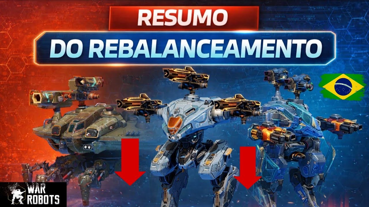 War Robots!! Tudo Que Foi Mais Afetado no Rebalanceamento