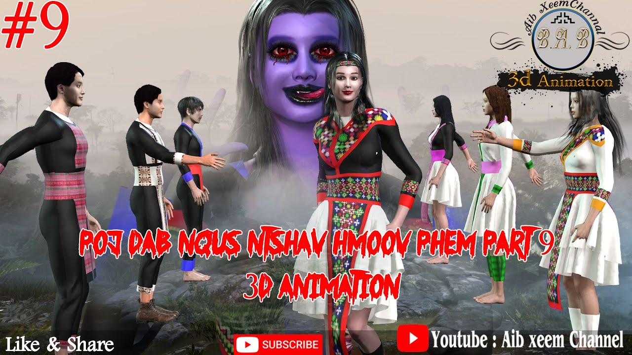 poj dab nqus ntshav hmoov phem part 9