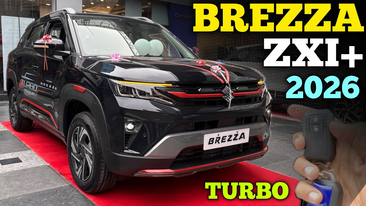 New Brezza ZXI Plus Turbo 2026 Model ✅ Brezza Top Model Turbo 2026 Review ✅
