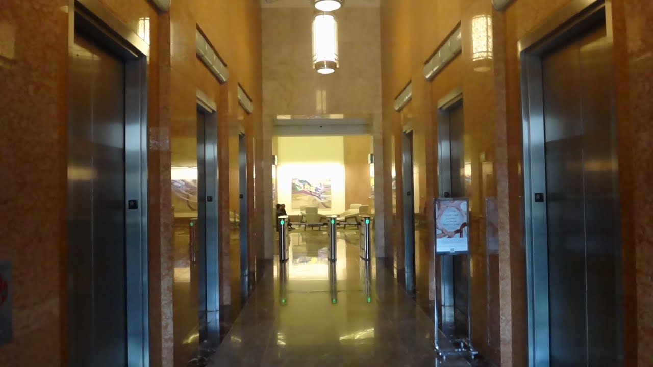 (EPIC WIN) Otis High Mid Rise Elevators At Key Tower Cleveland Ohio.