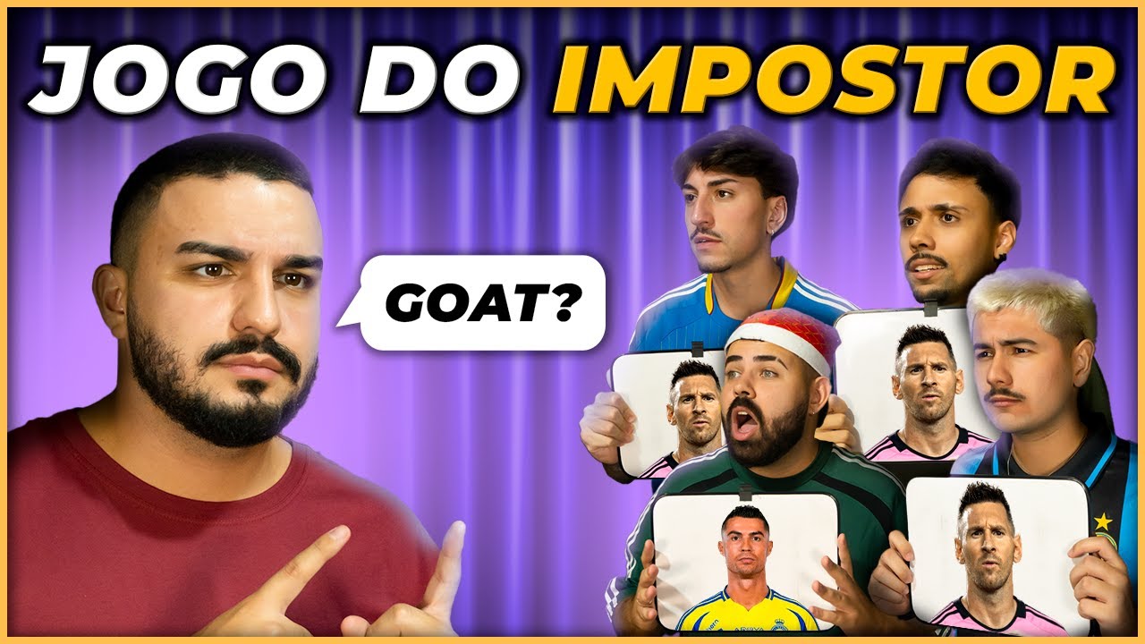 ADIVINHE QUEM É O IMPOSTOR!! 🔥 SE ESCOLHER ERRADO, PERDE!