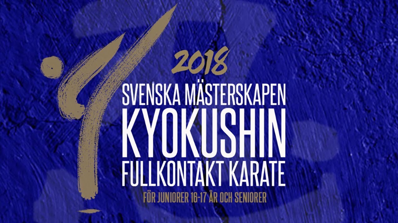 Svenska Mästerkapen i Kyokushin Karate 2018