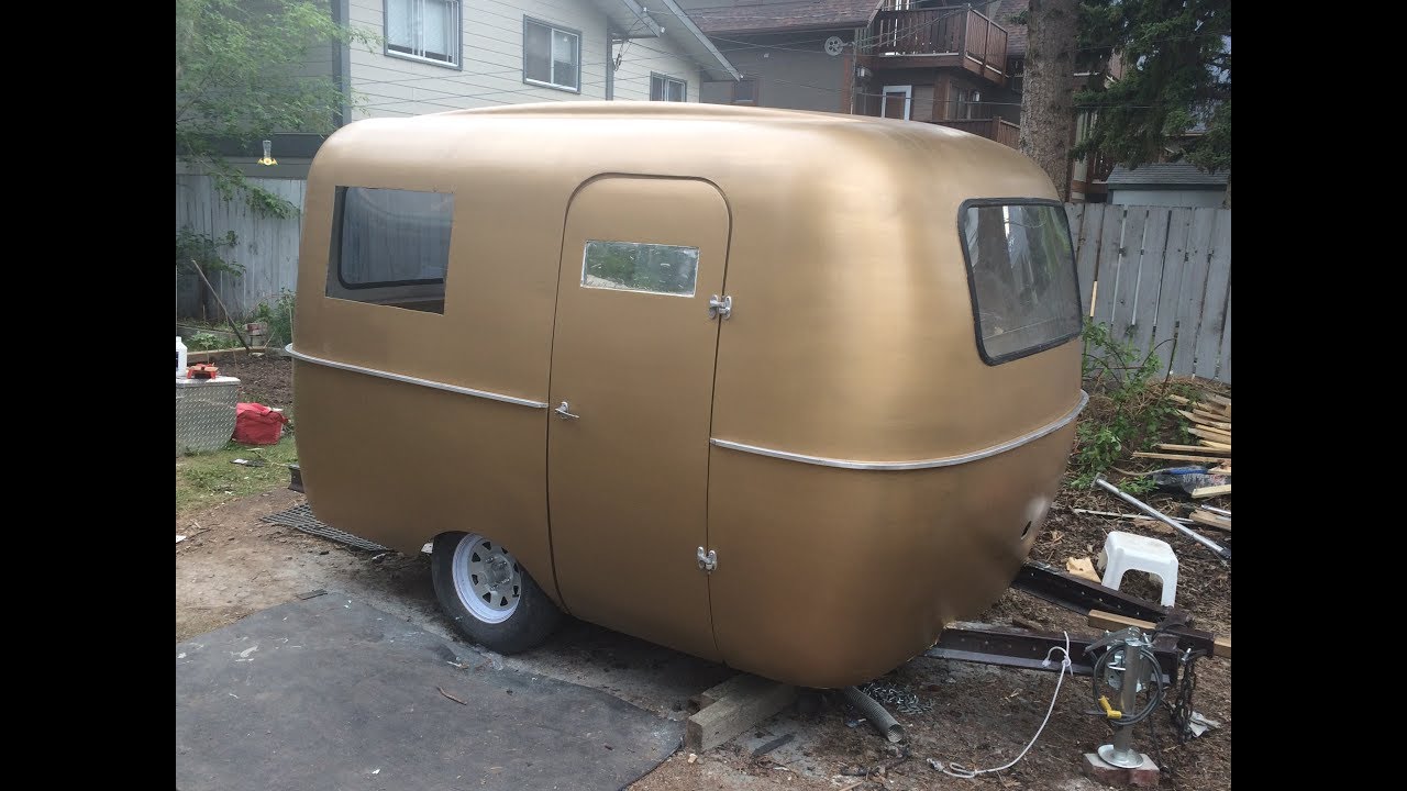 Painting your Boler with Roll and Tip - The Golden Egg 