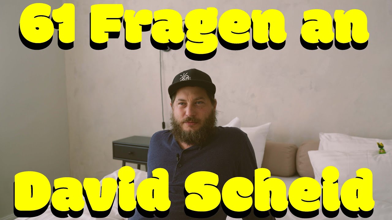 61 Fragen an Comedian, Schauspieler und DJ David Scheid
