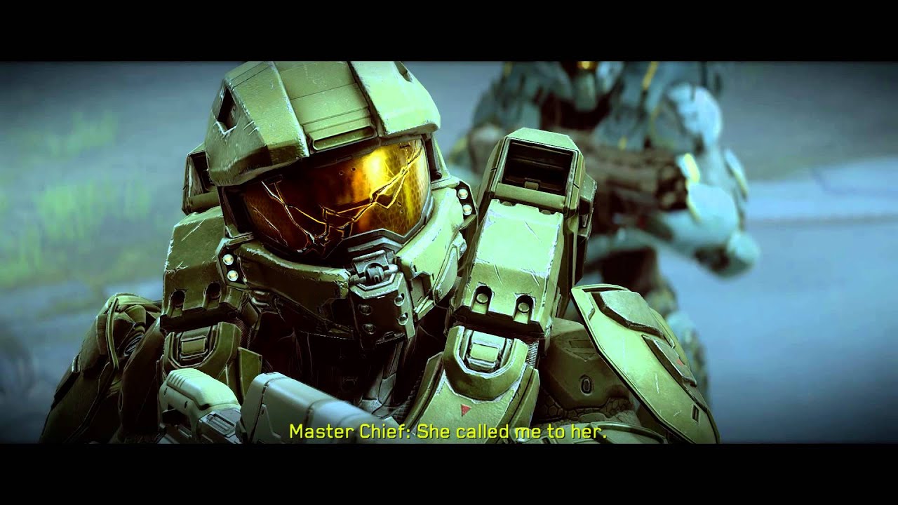 Halo 5: Guardians - Reunion: Dead Covenant Bodies, Warden Eternal Meets Blue Team & Chief Cutscene