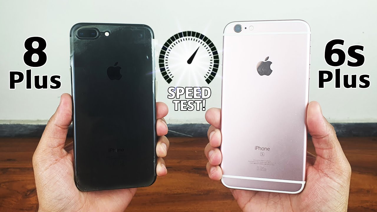 iPhone 8 Plus vs iPhone 6s Plus in 2022 | SPEED TEST!