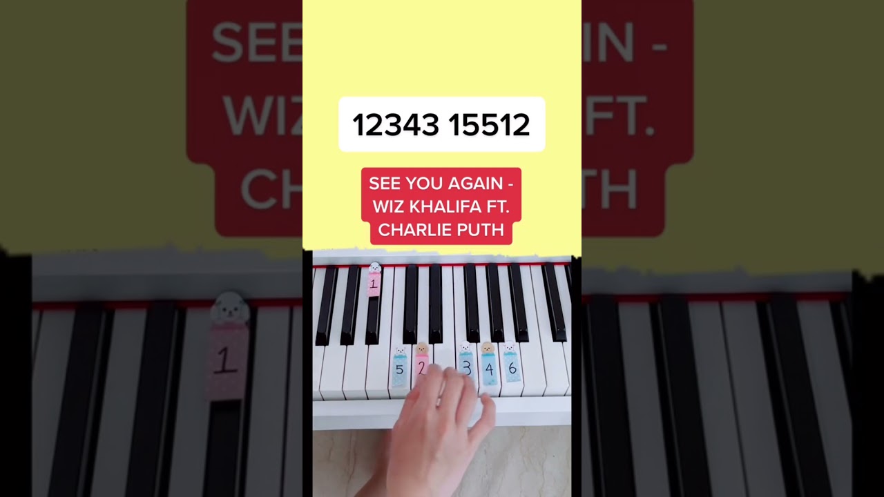 See You Again - Wiz Khalifa ft. Charlie Puth (Piano Tutorial) #seeyouagain #seeyouagainwizkhalifa