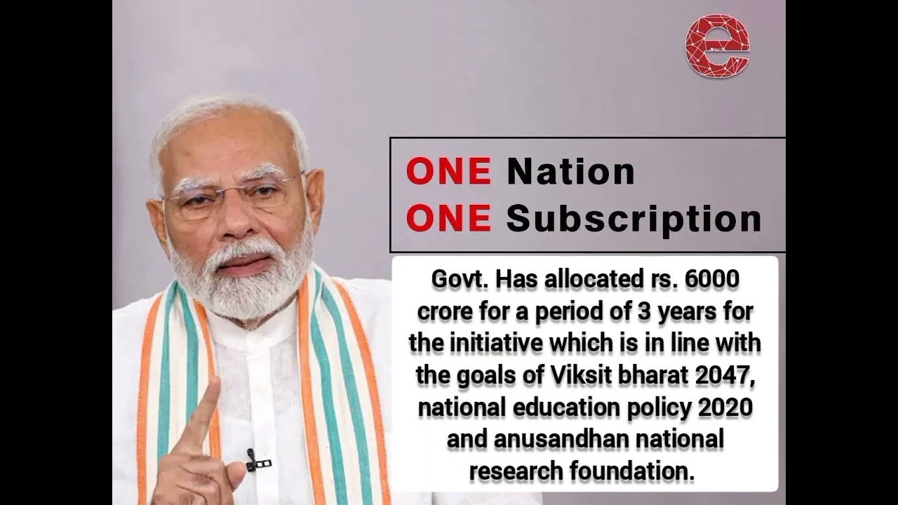 overview of one nation one subscription scheme (ONOS) //#upscpreparation