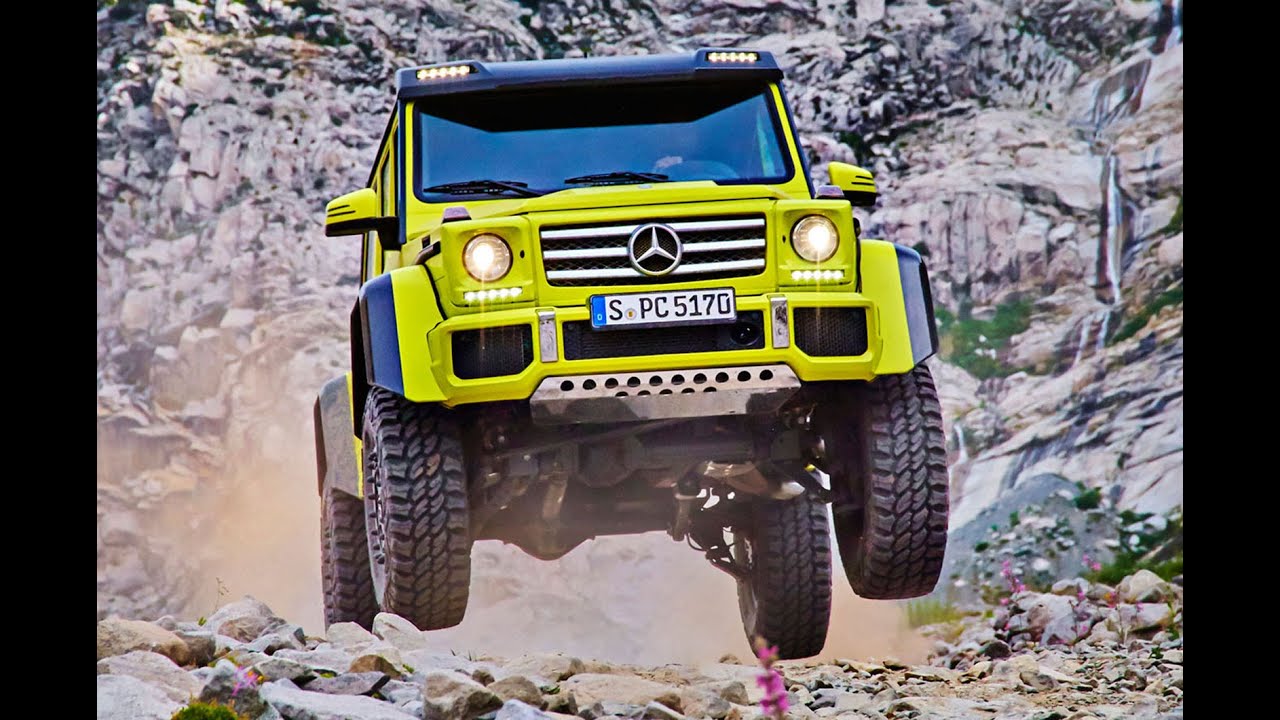 New Mercedes-Benz G500 4x4² revealed