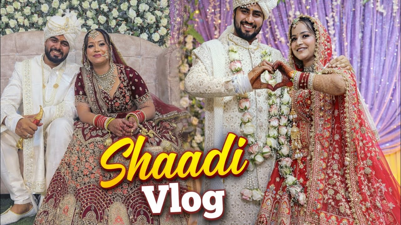 Shaadi vlog✨♥️| simon massey vlog | daily vlog | new vlog | #new #trending #dailyvlog #shaadi | 