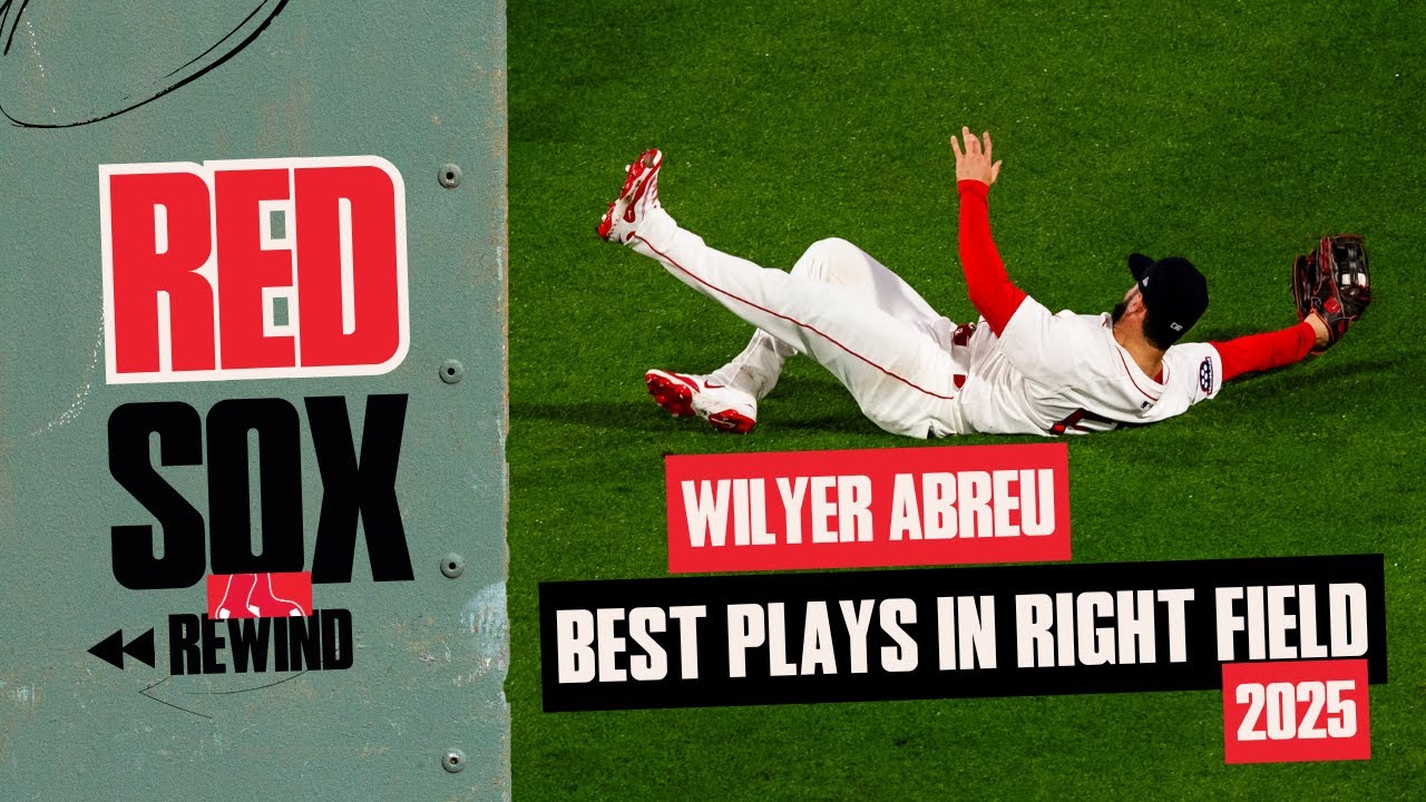 Wilyer Abreu's Best Defensive Plays from 2025 Gold Glove Season | Red Sox Rewind