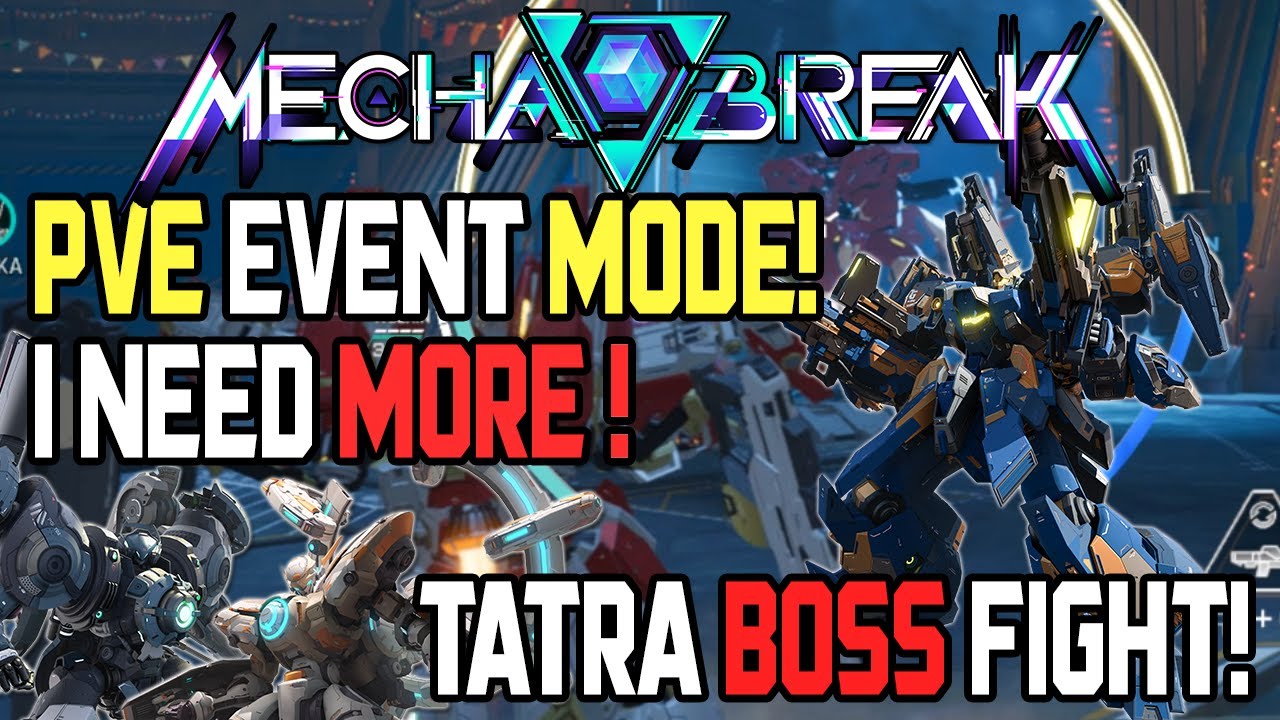 Событие с боссом Mecha BREAK. Мне нужно больше!! #MechaBREAKs2CC