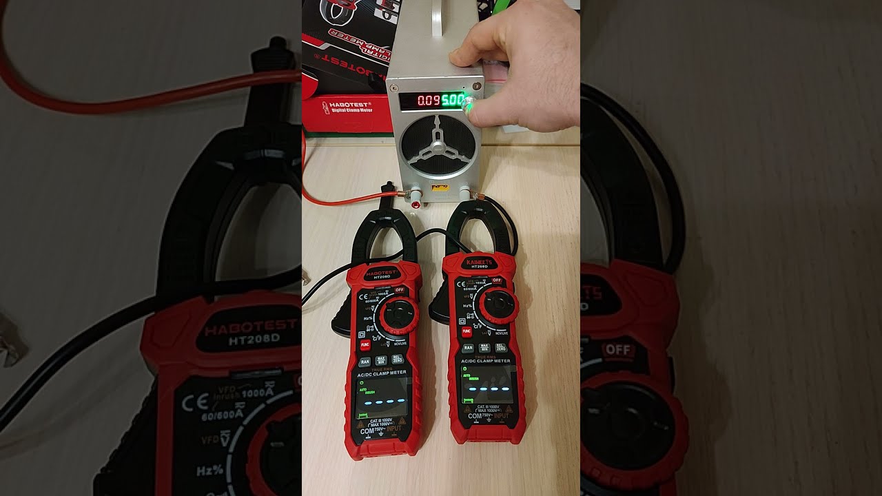 Клещи HT208D Inrush на DC