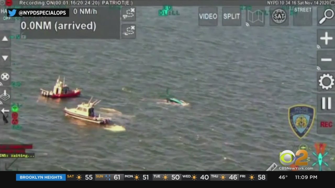 1 Person Dead After Boat Overturns In Raritan Bay