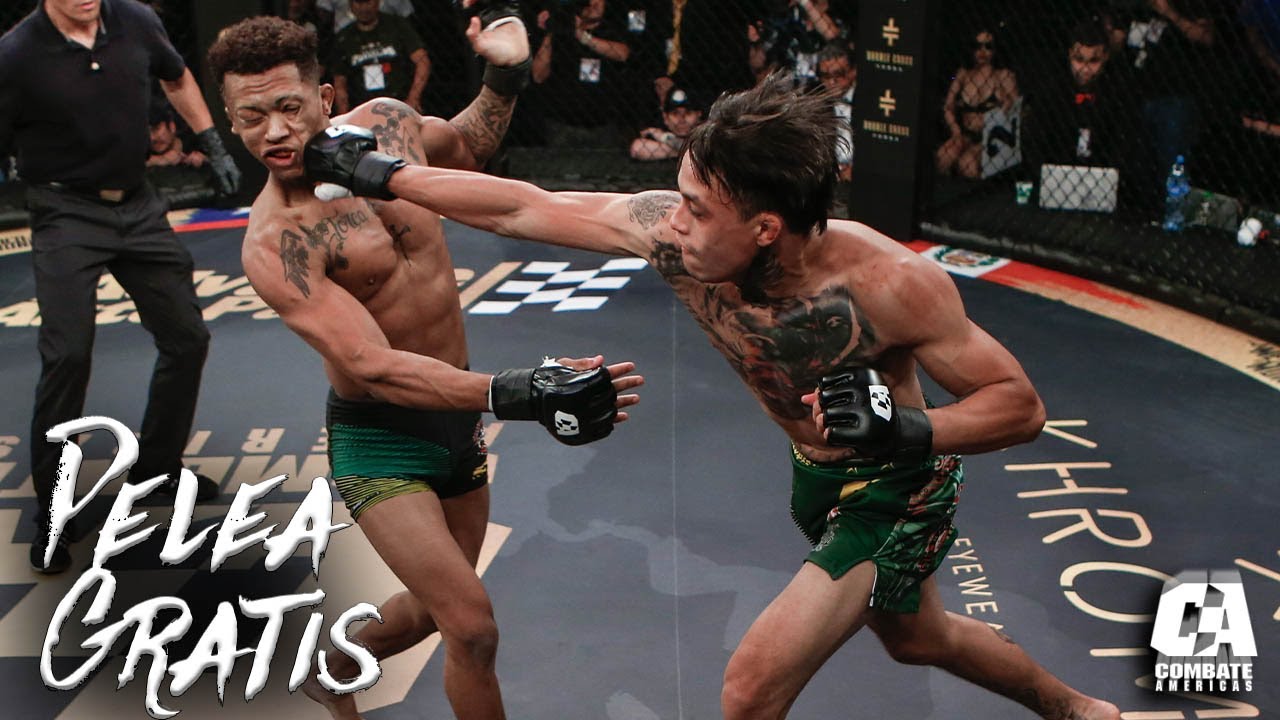Pelea Gratis: Cristian Quiñonez vs Vinicius De Oliveira | MMA | Combate Americas
