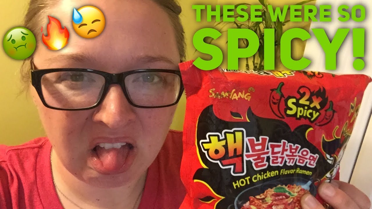 SPICY HOT RAMEN NOODLES CHALLENGE!