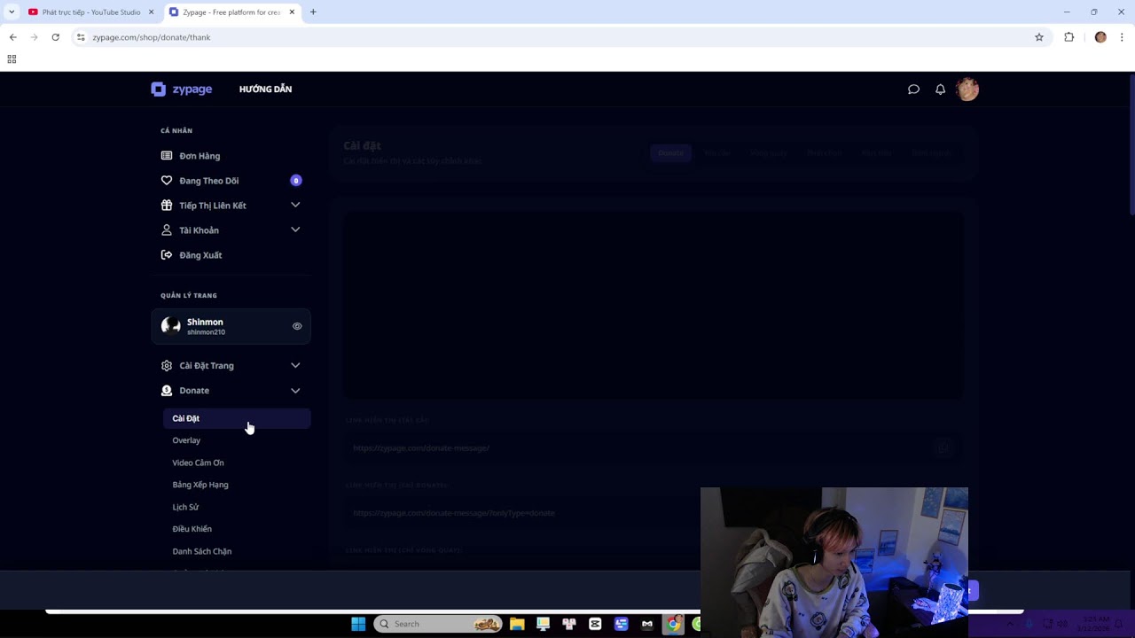 Shinmon Live - seo không đọc donate đượcccc