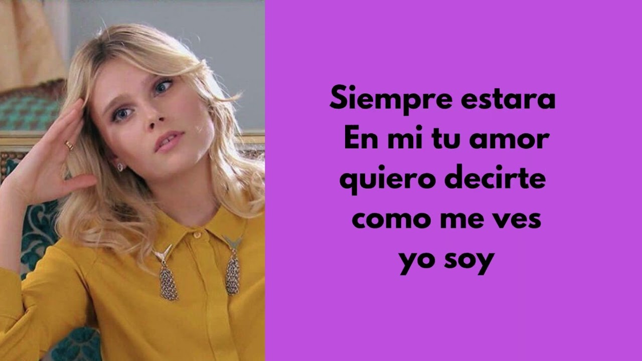 Soy luna - como me ves (valentina zenere) letra