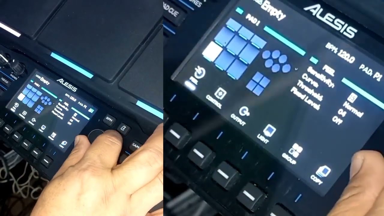 Como programar el Alesis Strike Multipad - video practico