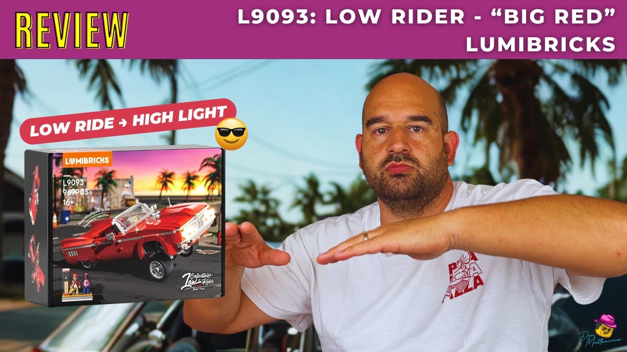 Cruisen auf dem Bautisch: Lumibricks Lowrider im Review / Set L9093