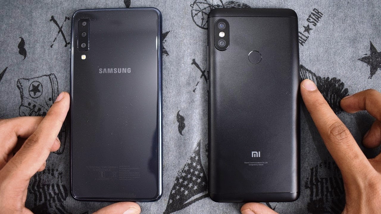 Samsung Galaxy A7 (2018) vs Redmi Note 5 Pro - Speed Test + Geekbench!!!