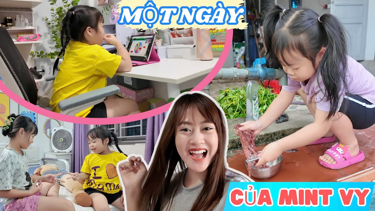 Một Ng&agrave;y Cuối Tuần Của Em Mint Vy V&agrave; Mẹ H&agrave; H&agrave; H&iacute;
