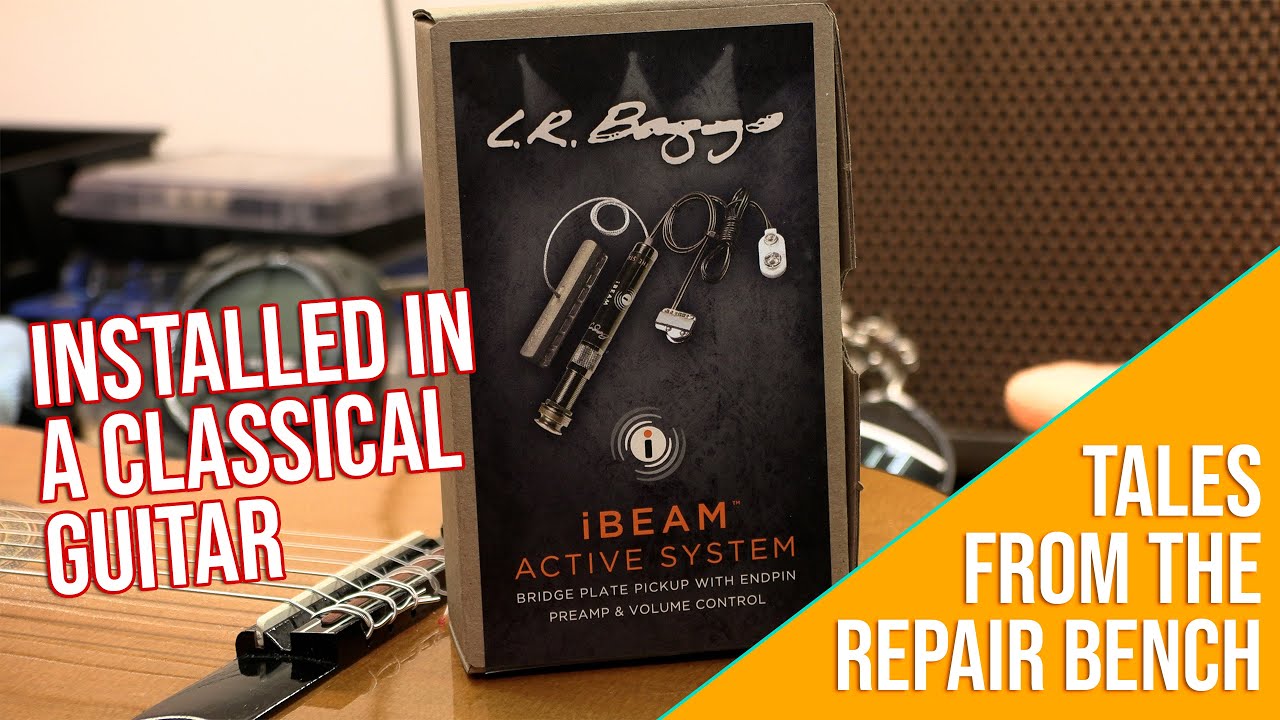 Installing An LR Baggs iBeam Pickup In An Admira Classical Guitar | Tales From The Repair Bench
