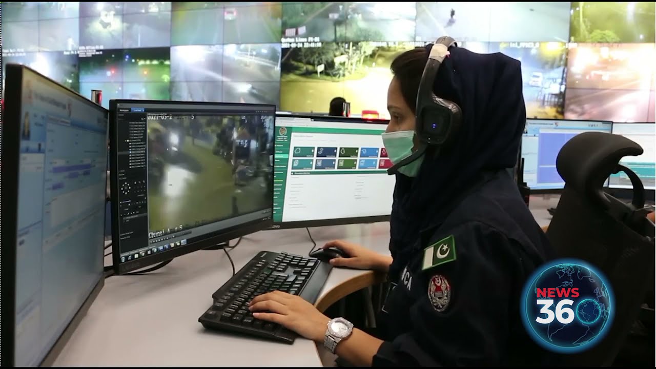 Exclusive Footages of Punjab Safe Cities Authority (PSCA) Lahore | News 360