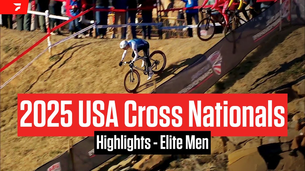 Highlights: 2025 USA Cycling Cyclocross National Championships - Elite Men