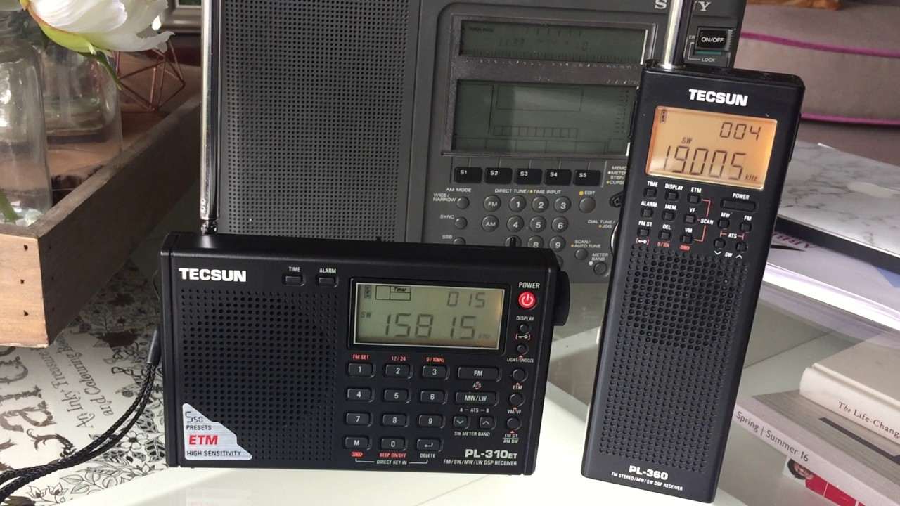 Tecsun PL-310ET vs PL-360: sensitivity test on the telescopic using ETM