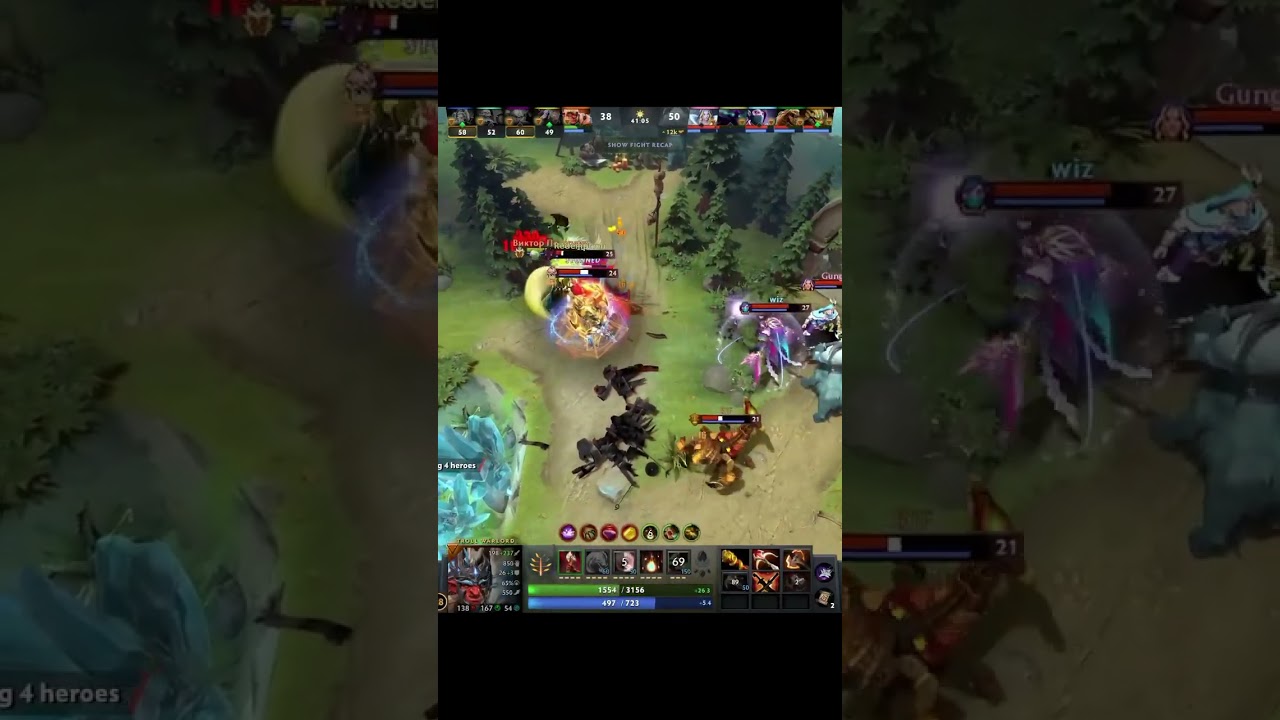 Troll Warlord 1v5 #dota2clips #dota2 #dota2content #dota2gameplay #dota2shorts #likeandsubscribe