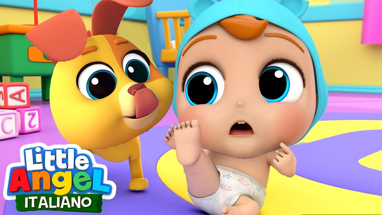 Ho Perso il Mio Nasino 😨💔👃 Cartoni Animati & Canzoni Bambini | Little Angel Italiano