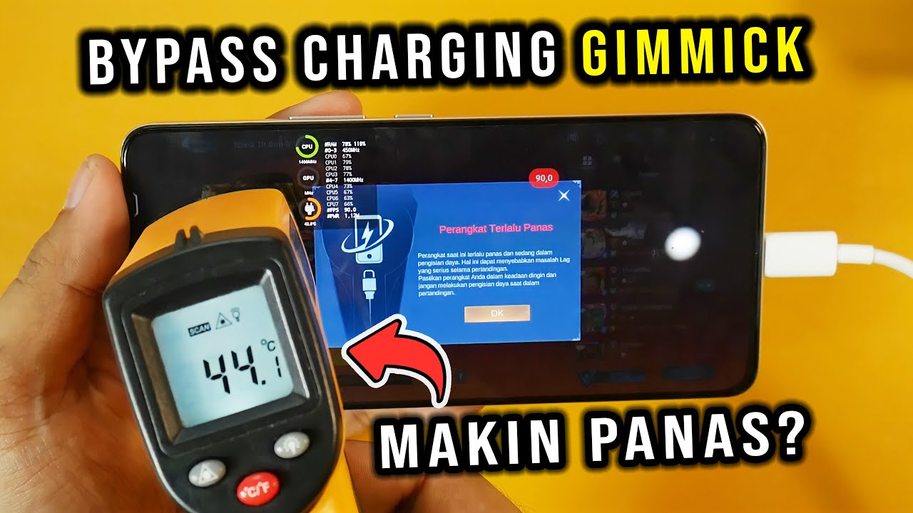 IQOO Z10R Real Test 2 Jam Nonstop Main Game Mobile Legends Pake  Bypass Charging Makin Panas